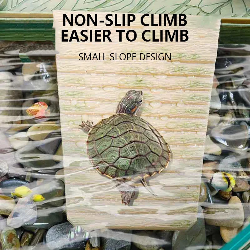 S/M/L Turtle Tank Sunbathing Platform Turtle Floating Island Terrarium Landscaping Decor Turtle Climbing Rest Platform