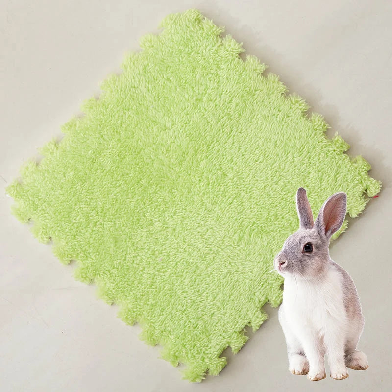 30*30cm 1-10Pcs Pet Warming Pad EVA Foam Guinea Pig Hamster Rabbit Soft Sleeping Mat Sleeping Mat Blanket Bed Pet Accessories