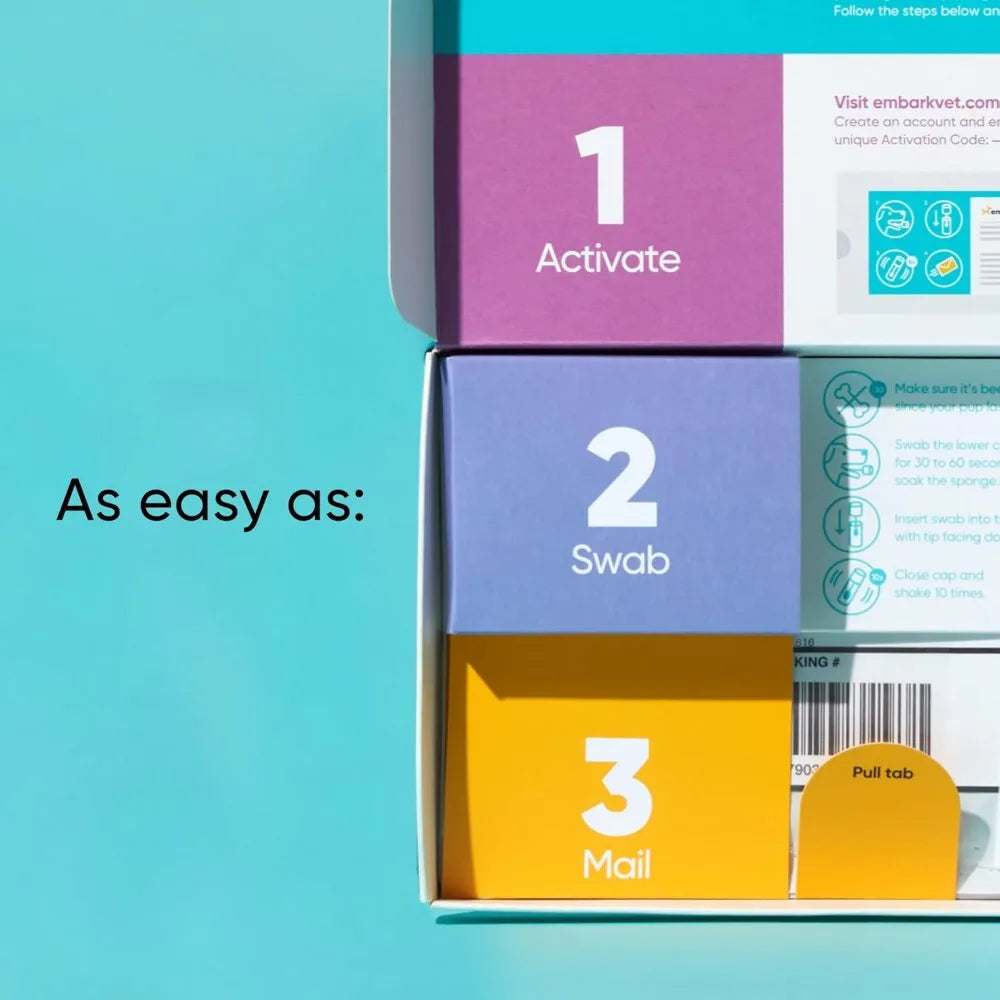 Breed Identification Kit - Most Accurate Dog DNA Testing Kit - 99% Breed Ancestry Accuracy for Mixed Breed Dogs