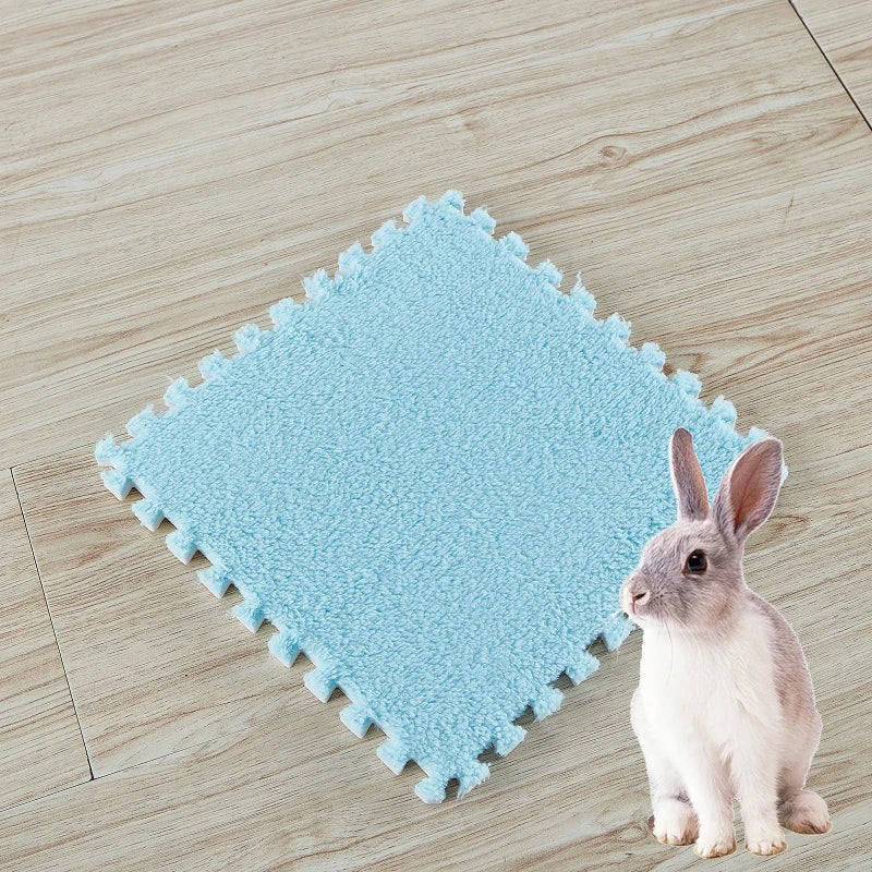 30*30cm 1-10Pcs Pet Warming Pad EVA Foam Guinea Pig Hamster Rabbit Soft Sleeping Mat Sleeping Mat Blanket Bed Pet Accessories