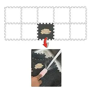 30*30cm 1-10Pcs Pet Warming Pad EVA Foam Guinea Pig Hamster Rabbit Soft Sleeping Mat Sleeping Mat Blanket Bed Pet Accessories