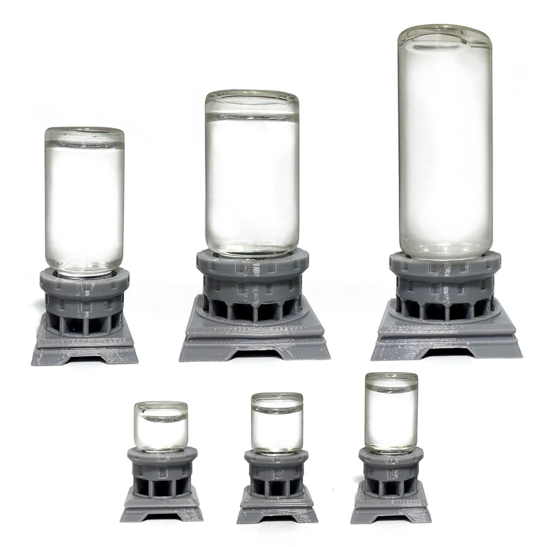 AntsKeeper Glass Waterer Feeder for Anthill Ant Nest Farms, Prevents Drowning, Honey Sugar Water Can be Fed Directly, 1ml - 30ml