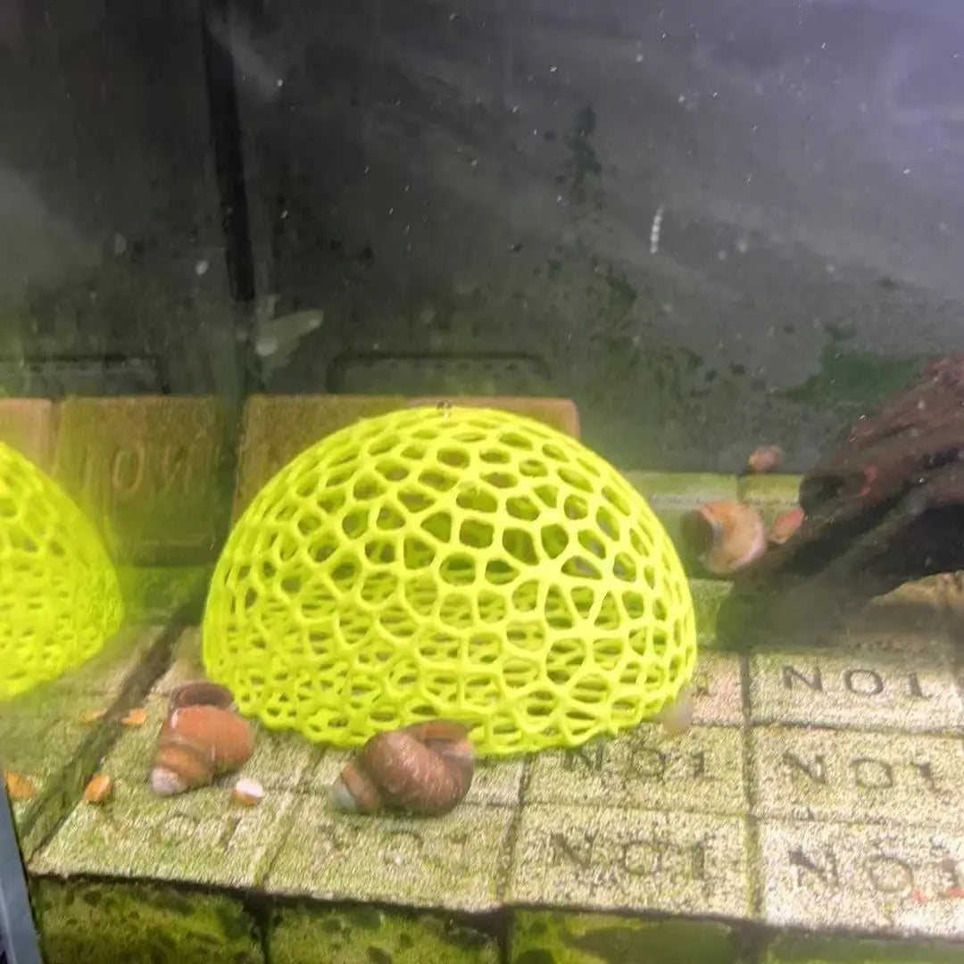 3D Printed Hiding Cave Shelter Ornaments for Small Fish Shrimp To Breed, Play and Rest, Fish Tank Accessories Aquarium Decoration