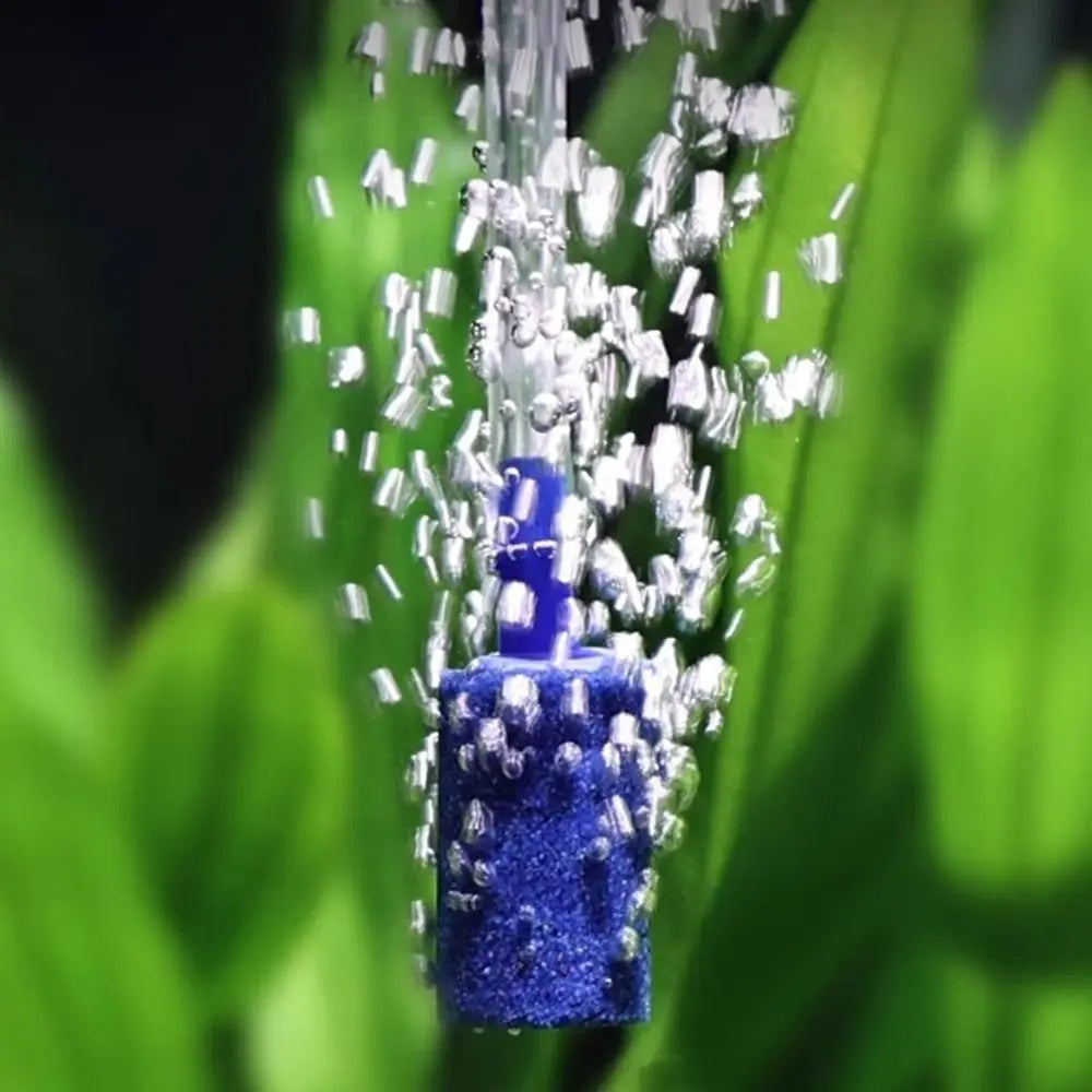Crystal Glass Fish Tank Dissolved Oxygen Device Anti-Splash Design Preventing Water Splashing Fish Tank Oxygen Aerator