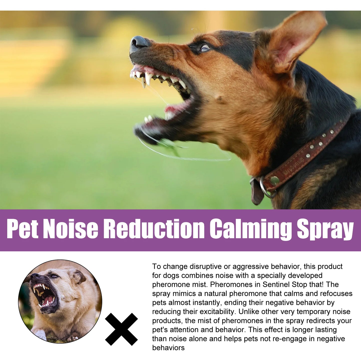 Pet Teeth Cleaning Spray for Cats & Dogs Stain Remover & Deodorizer Spray Fresh Breath Pet Oral Care