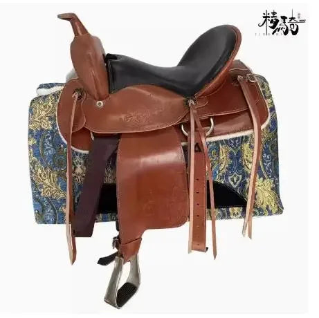 Western Saddle Essence Riding Supplies Pure Cowhide Knight Full Set of Equipment