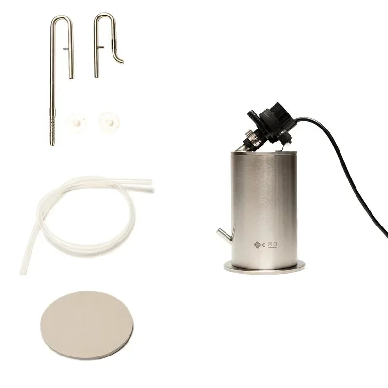 Aquarium Stainless Steel External Pro Canister Filters with Pump ADA Style Fish Tank Filter Bucket Barrel Aquarium filter Fish tank filter
