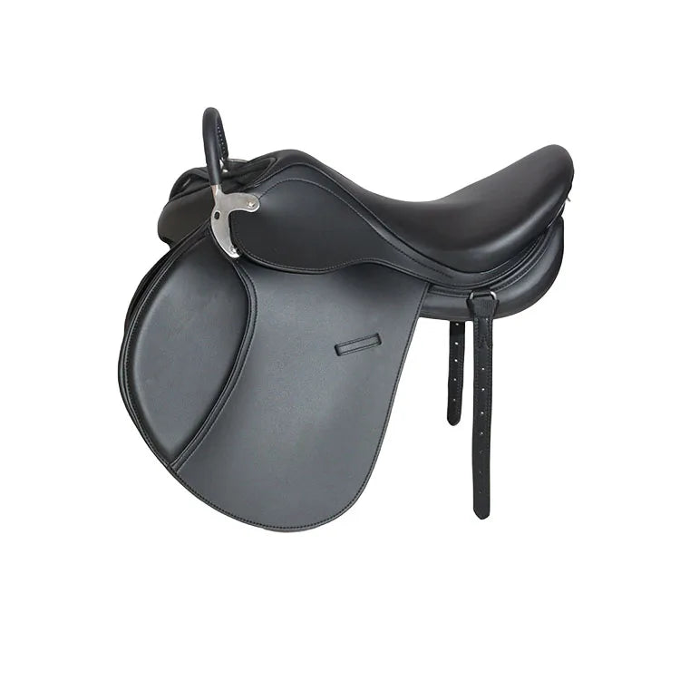 Armrest Full Set Comprehensive Novice Saddle Microfiber Wear-Resistant Horse Harness Equestrian Saddle English Saddle