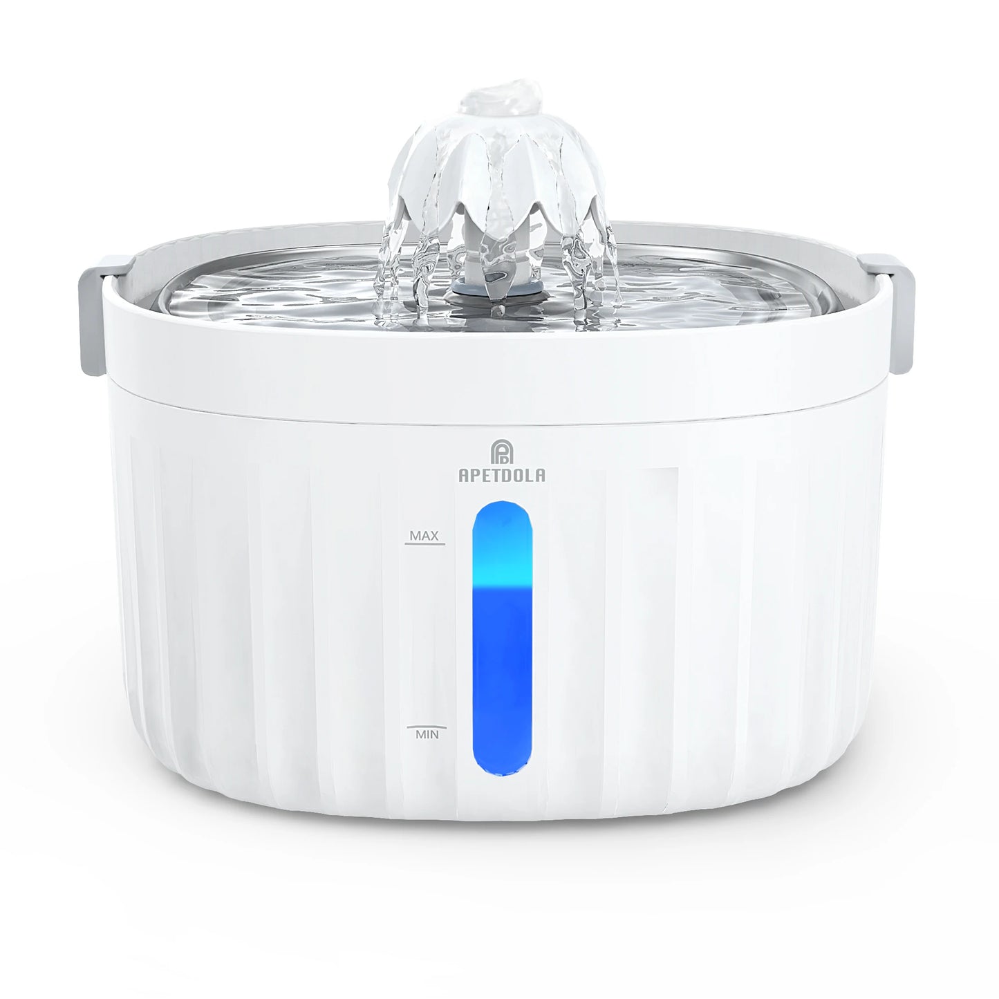 Cat Water Fountain Automatic Pet Water Dispenser for Cats Dogs with Stainless Steel Tray 6-level Filtering System fp10