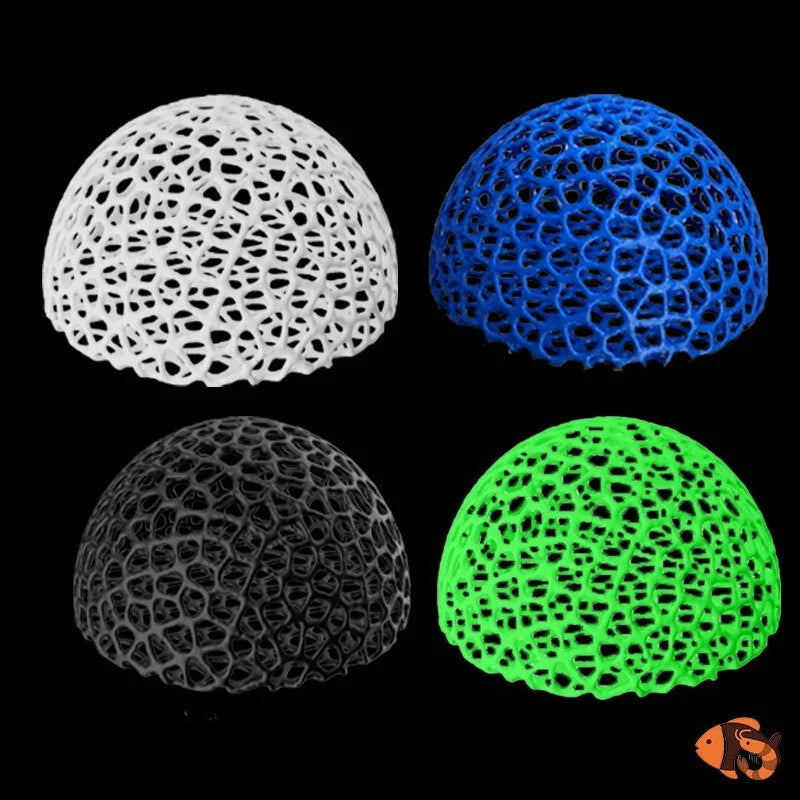 3D Printed Hiding Cave Shelter Ornaments for Small Fish Shrimp To Breed, Play and Rest, Fish Tank Accessories Aquarium Decoration