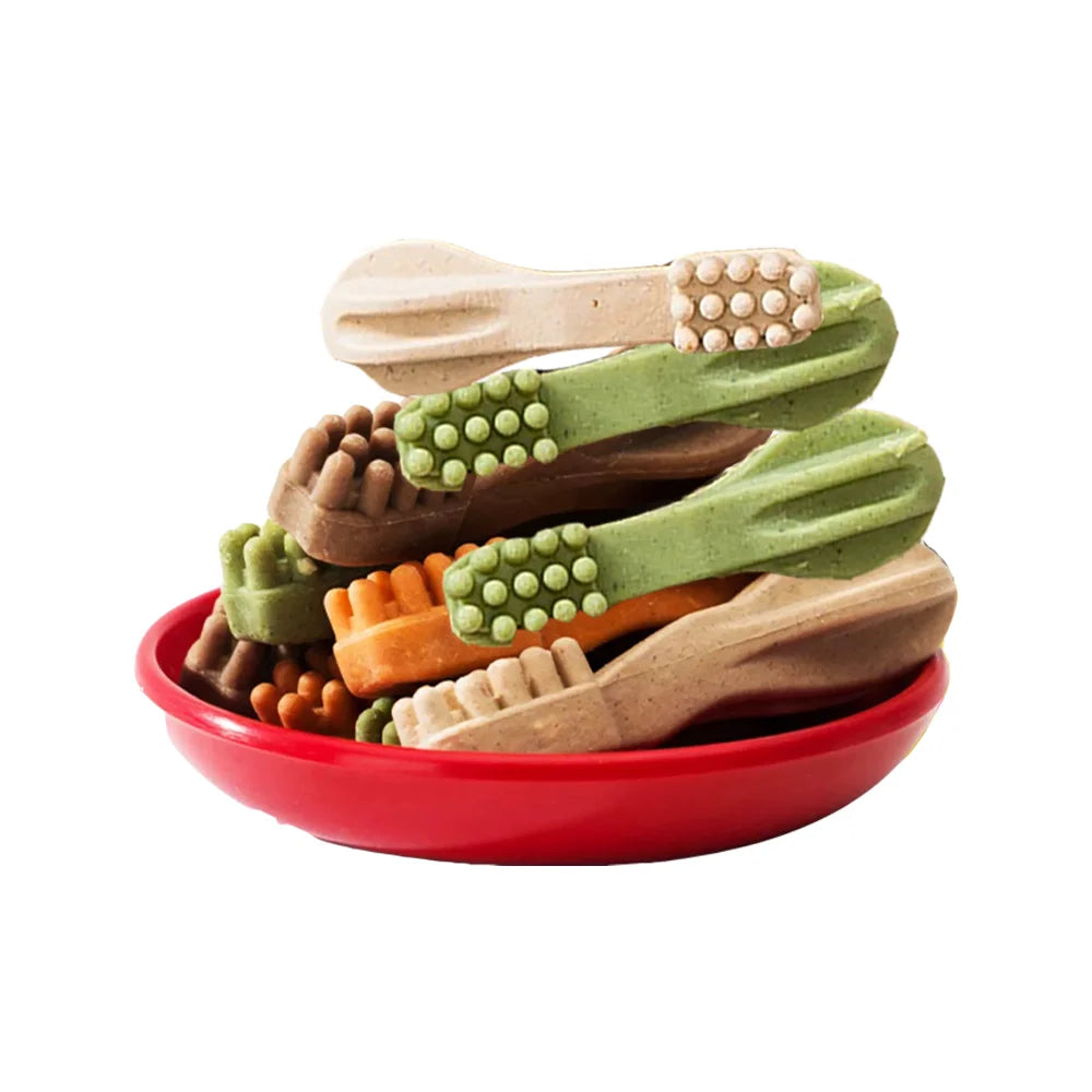 7.05oz/14.11oz (200g/400g) Dental Care with Chicken Flavor, Natural Ingredients, Natural Dog Treats,