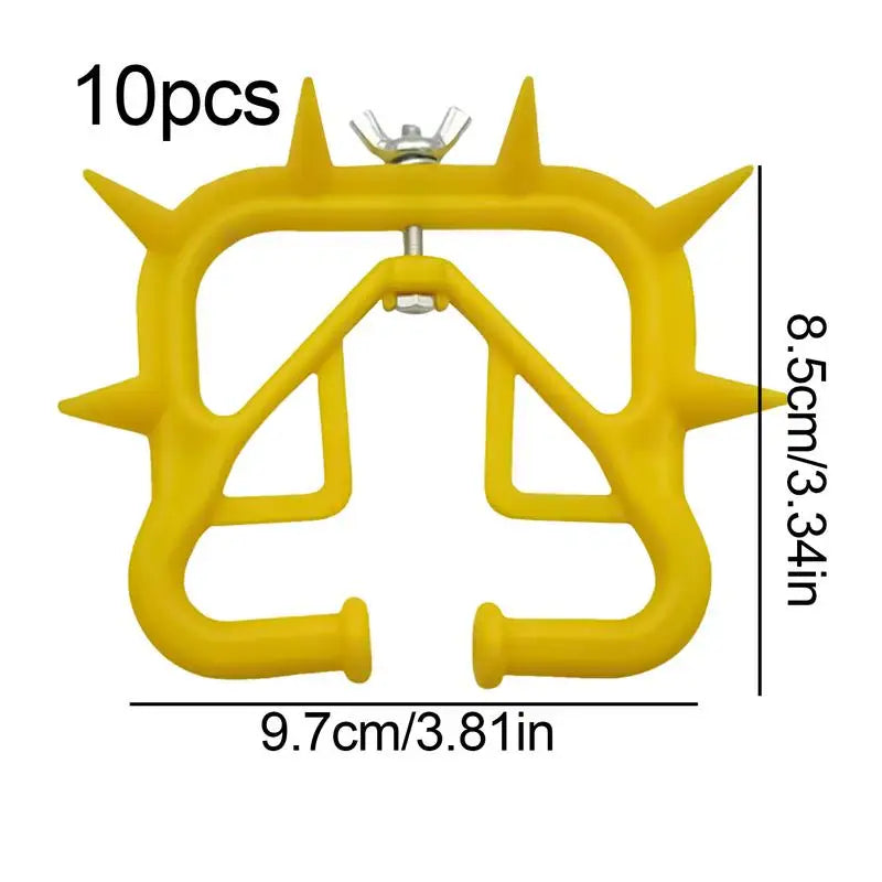 Cow Nose Ring Calf Cow Cattle Weaner 10 Pieces Livestock Nose Ring Large Livestock Farming Tools