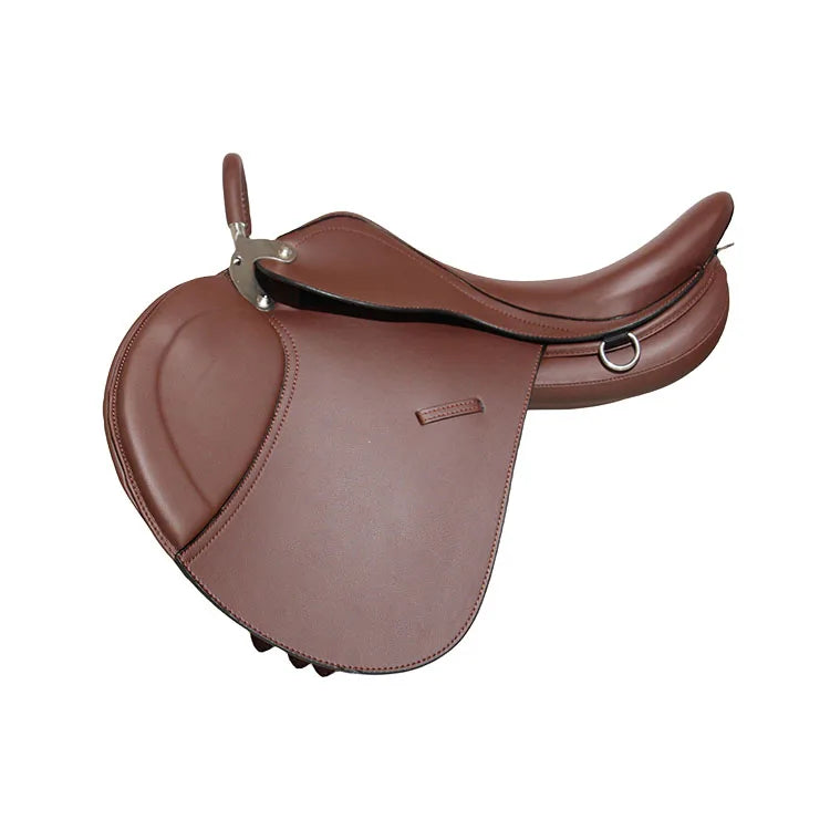 Armrest Full Set Comprehensive Novice Saddle Microfiber Wear-Resistant Horse Harness Equestrian Saddle English Saddle