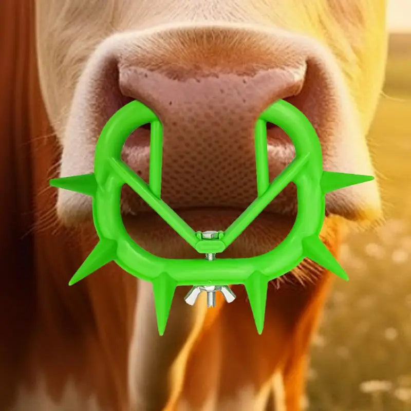 Cow Nose Ring Calf Cow Cattle Weaner 10 Pieces Livestock Nose Ring Large Livestock Farming Tools