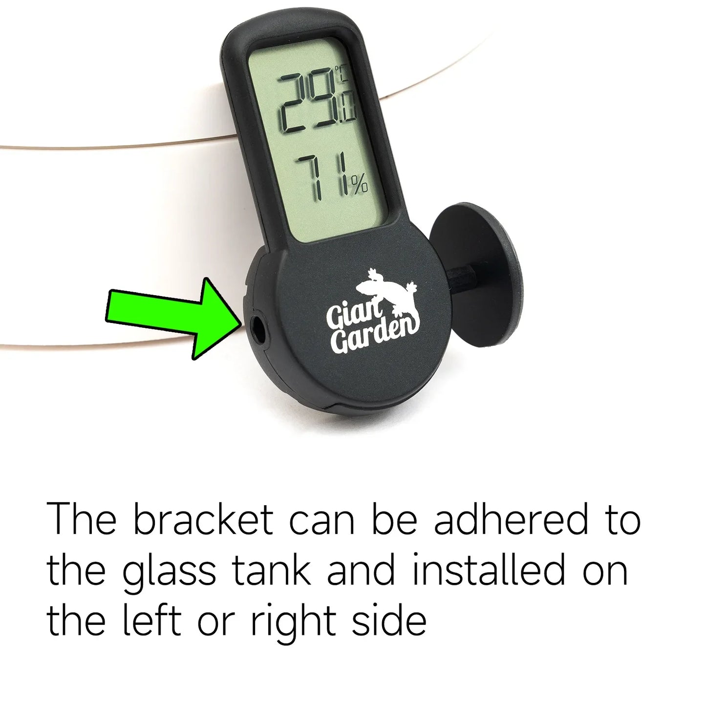 Climbing pet thermometer palace lizard horned frog tortoise reptile feeding box thermometer
