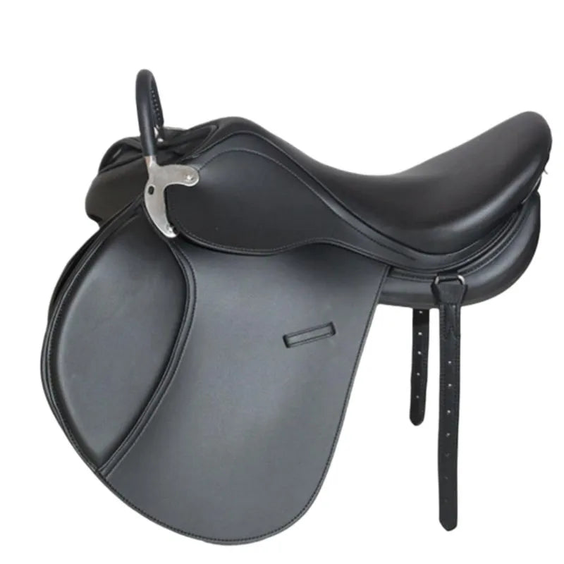 Armrest Full Set Comprehensive Novice Saddle Microfiber Wear-Resistant Horse Harness Equestrian Saddle English Saddle