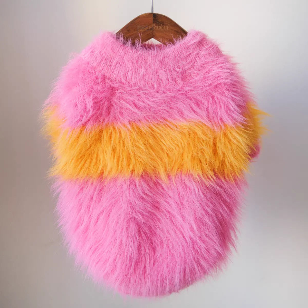 Cute French Fries Printed Soft Cotton Sweater for Pets High Quality Design Dog Jacket Small Animal Clothing for Cats