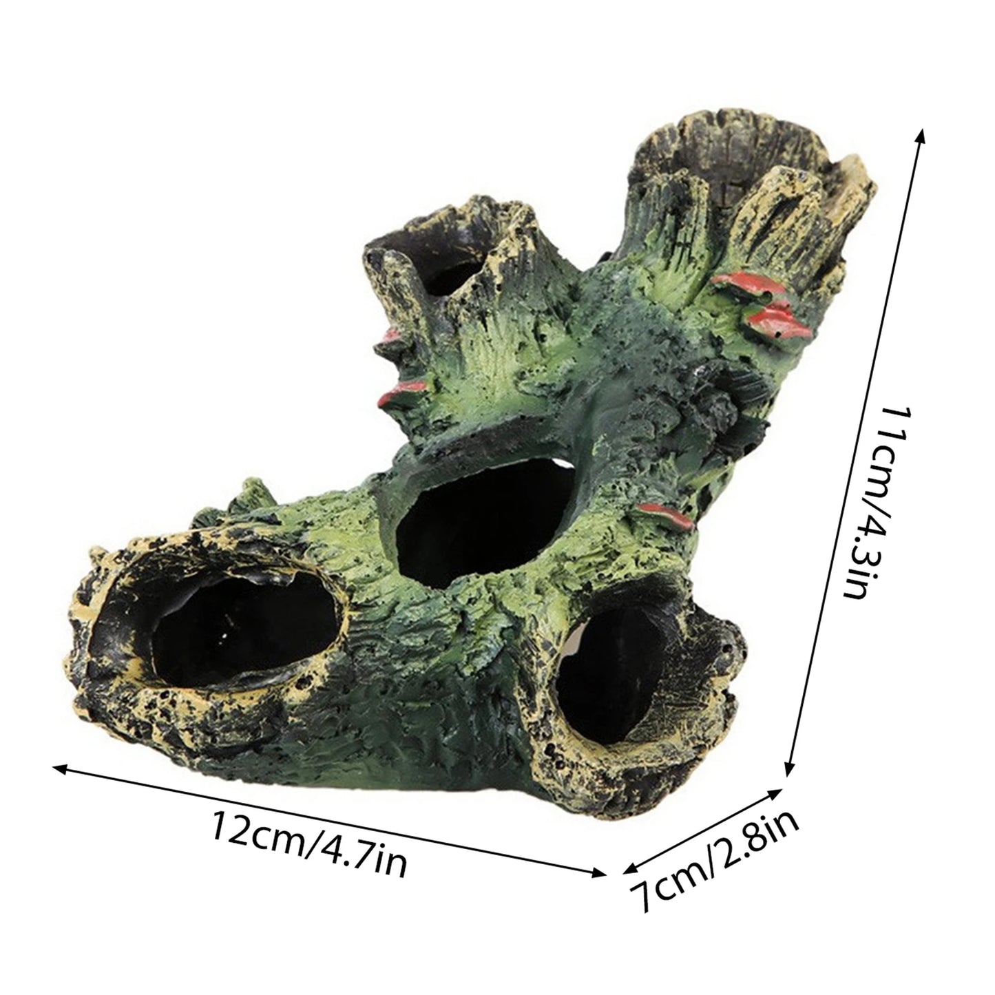 Fish Tank Artificial Resin Landscape Decoration Aquarium Equipment Accessories Ornament Cave Aquatic Pet Fish