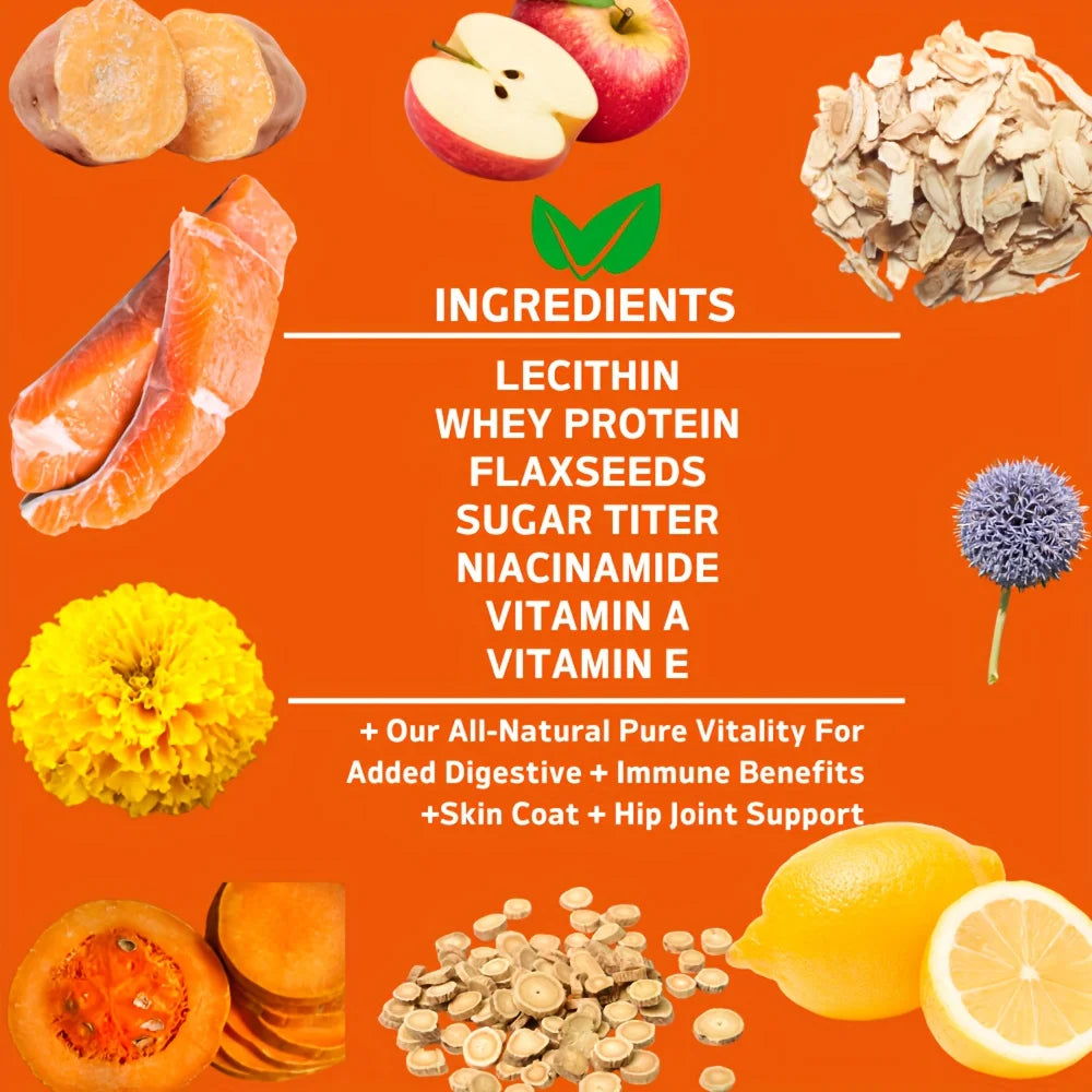 120 Chews - 1 Pack (1 x 180g/6.35oz) 180g/6.35oz - TenderTouch Allergy & Immune Supplement for Dogs - Dog Allergy Support