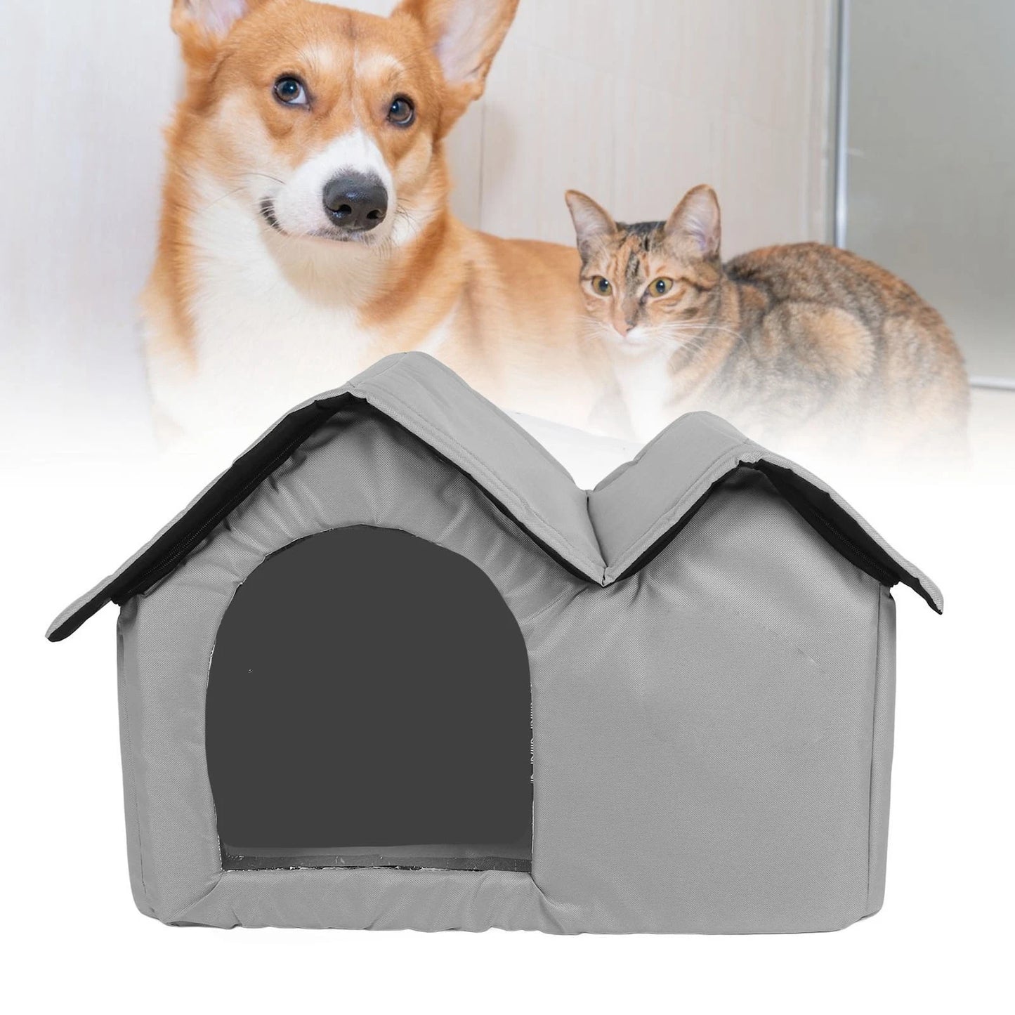 Pet Cooling House Cat Cooling House Long Lasting Cooling Oxford Cloth Bite Resistant Pet Cooling House for Cat Dog
