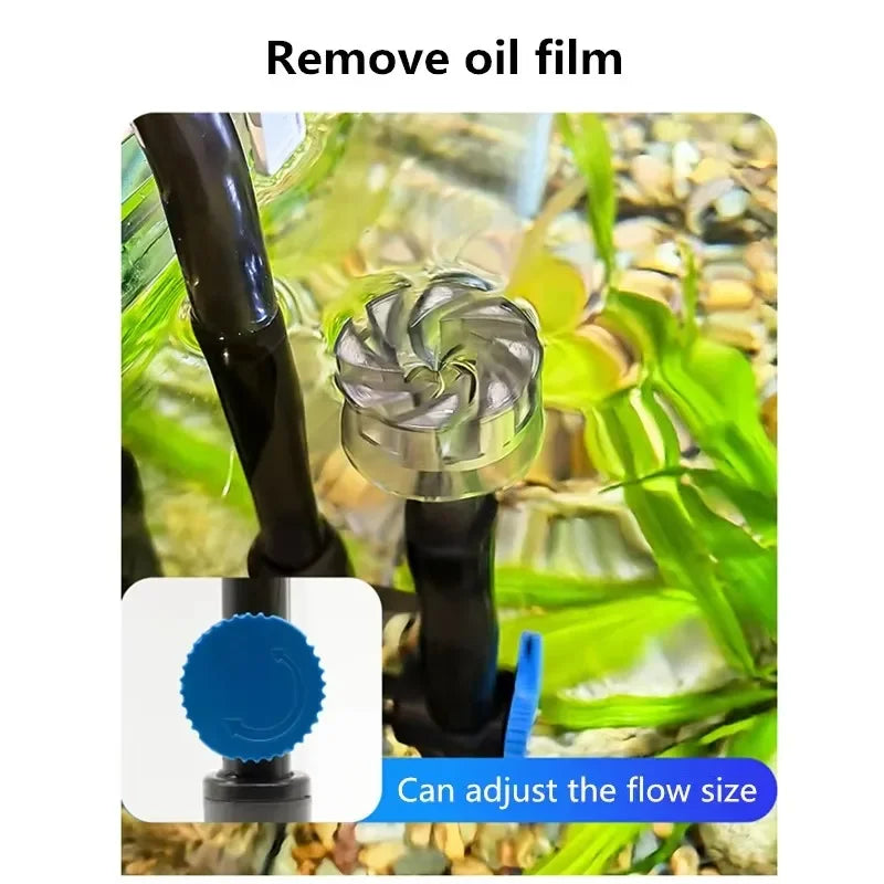 Water purification circulation oxygenation filtration oxygen production integrated water purification circulation system
