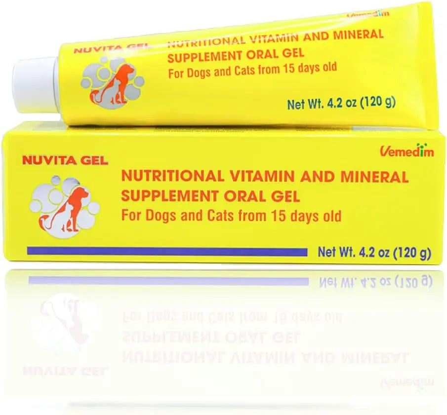 Premium Nutritional and Vitamin Gel for Dogs and Cats - Enhance Health, Boost Appetite, and Energize! Suitable for All Breeds