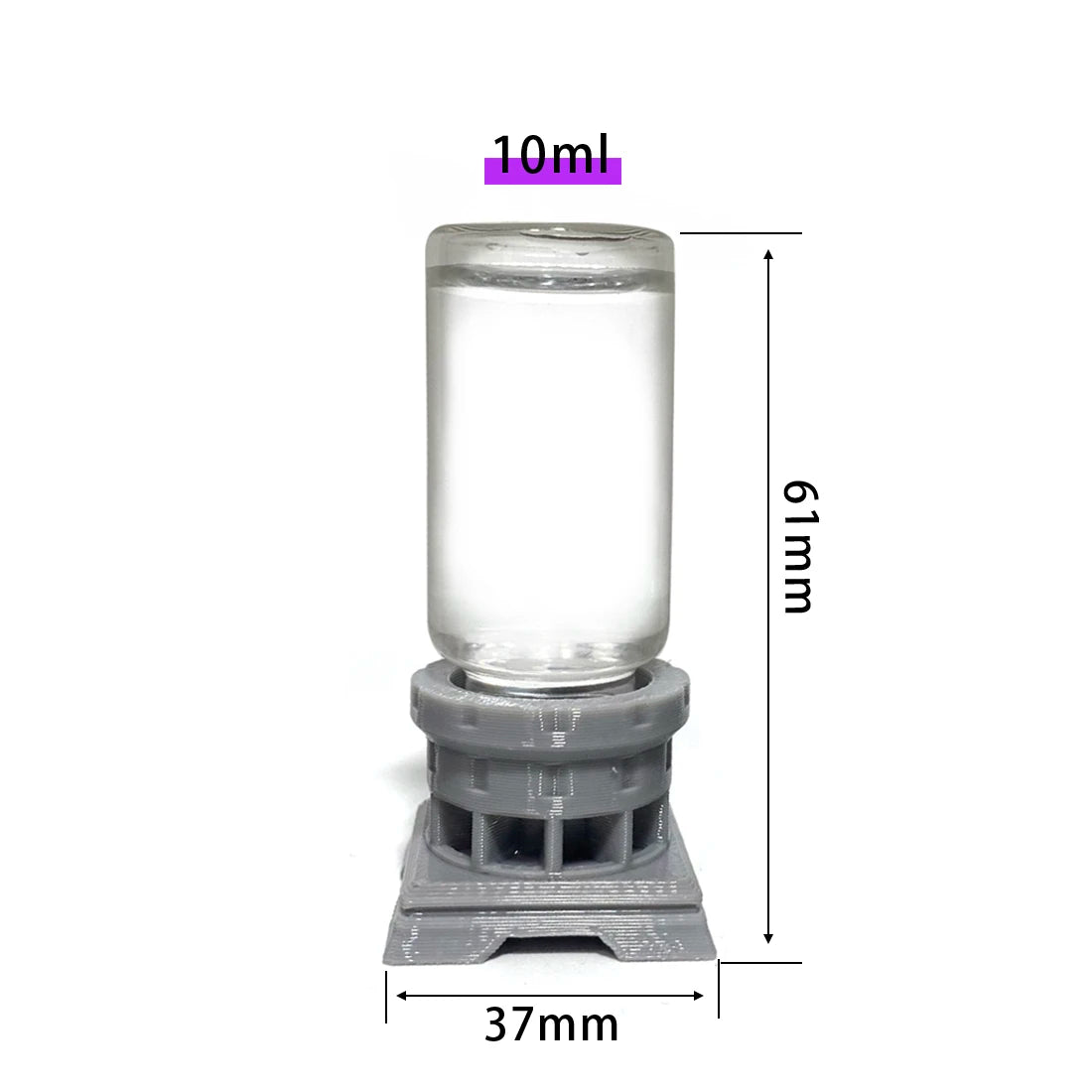 AntsKeeper Glass Waterer Feeder for Anthill Ant Nest Farms, Prevents Drowning, Honey Sugar Water Can be Fed Directly, 1ml - 30ml