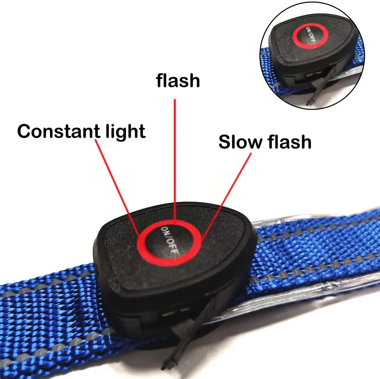 USB Rechargeable Horse Breastplate Harness Nylon Night Safety Three Charging Wires Riding Equipment Outdoor Visible At Night