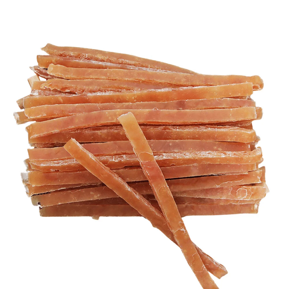 7.05oz/14.11oz(200g/400g) Chicken Jerky, All Natural Ingredients, Natural Dog Treats, Healthy, Easily Digestible