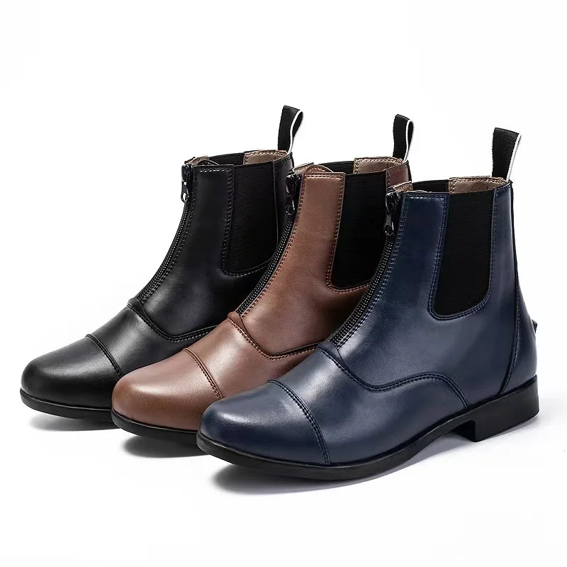Equestrian Boots Ankle Boots Sizes 25-44 Riding Boots Equestrian Equipment Wear-resistant And Anti-slip Professional Boots