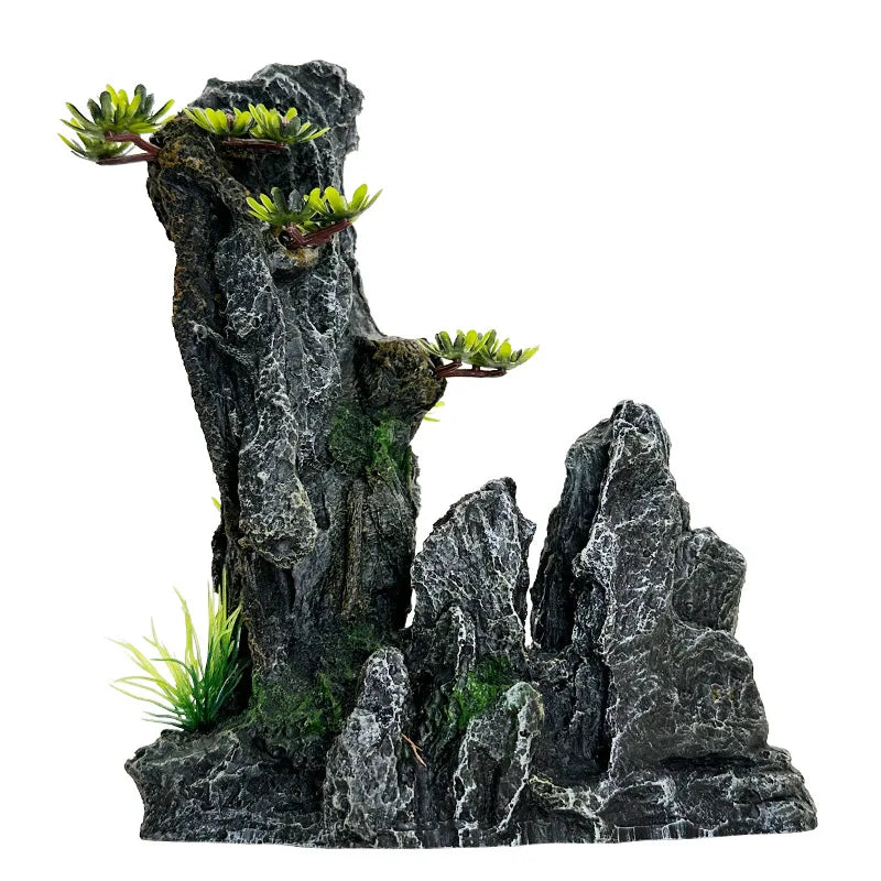 Rockery Aquarium Accessories Decorations Fish Tank Decoration Aquarium Landscape Background Simulation Rockery for Aquarium
