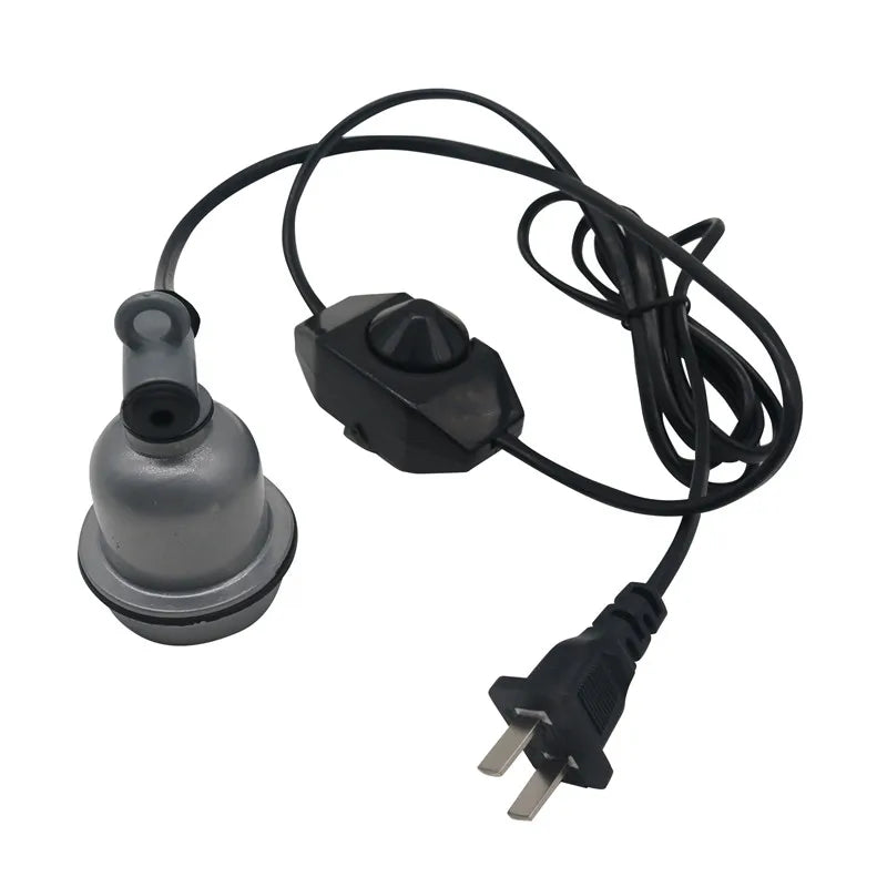 Pet Heating Lamp Animal Warm Light Chicken Thermostatic Temperature Controller Heater Reptile Box Heating lamp 220V 300W