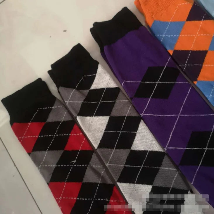 Special equestrian socks men and women Knight long socks random delivery blue series Knight long socks