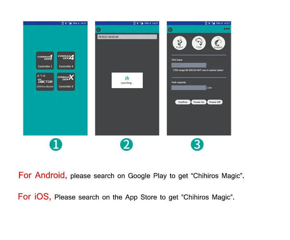Chihiros Doctor Bluetooth APP control 3 IN 1 Algae Remover Twinstar Style Electronic inhibit Aquarium plant shrimp tank EU/US plug