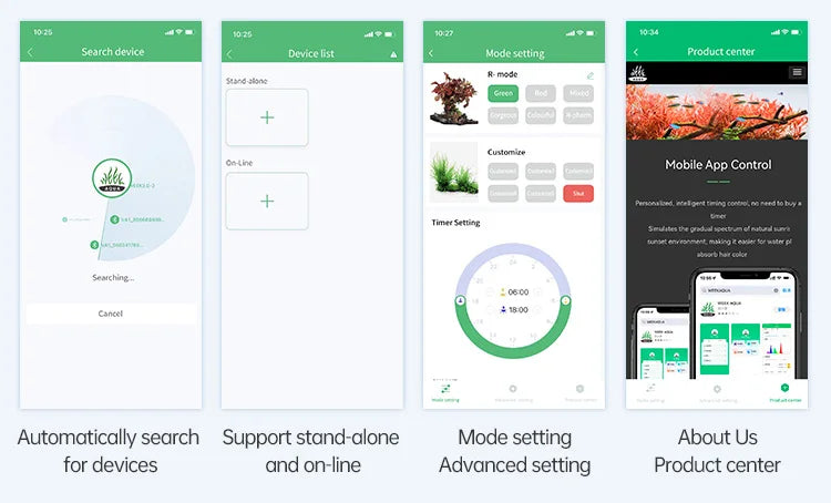 WEEK AQUA USB aquarium light Plant Grow Full spectrum LED Ecology Micro landscape light Nano aquarium light