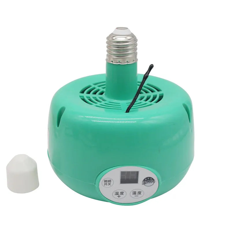 Pet Heating Lamp Animal Warm Light Chicken Thermostatic Temperature Controller Heater Reptile Box Heating lamp 220V 300W