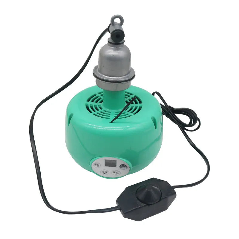 Pet Heating Lamp Animal Warm Light Chicken Thermostatic Temperature Controller Heater Reptile Box Heating lamp 220V 300W