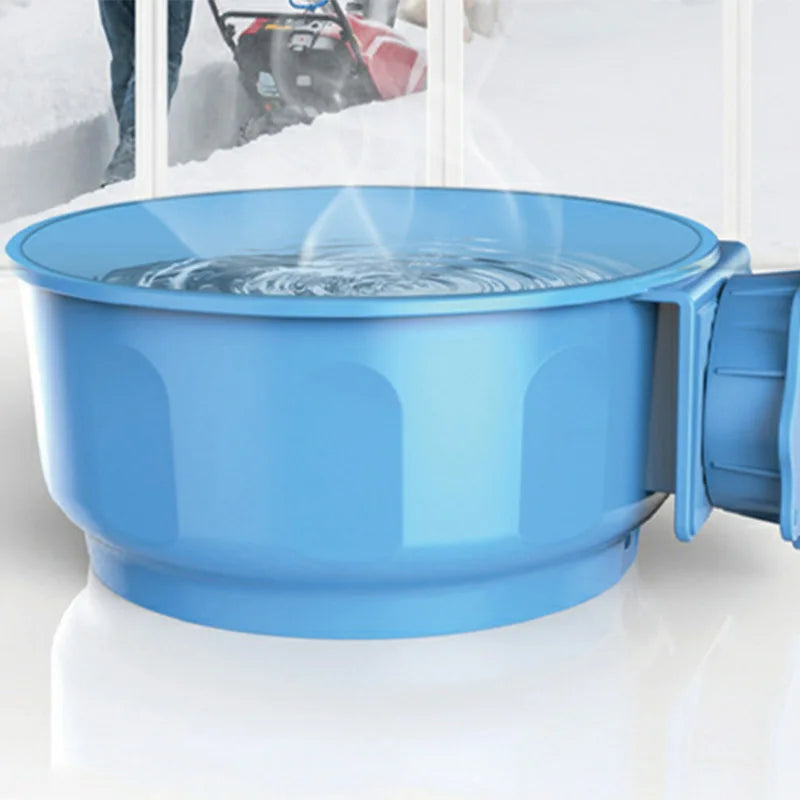 Winter Heating Suspended Pet Feeder Crate Bowl For Puppies Dogs Cat's Bowls Food Water Insulated Bowl Food Container For Cage