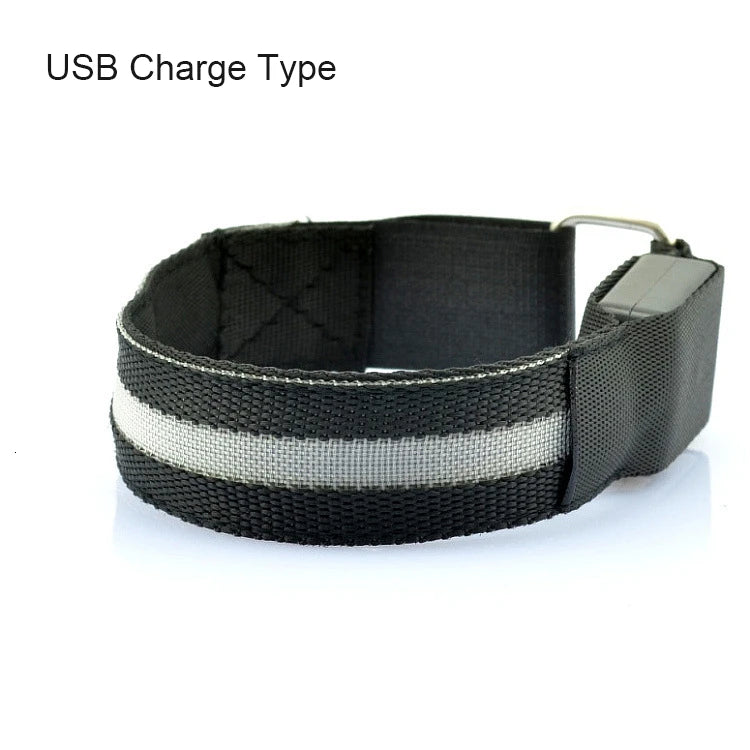 4pcs USB LED Horse Legging Bands Horse Equipment For Night Riding Horse Leg Harness Belts Equestrian Supplies Outdoor Sports