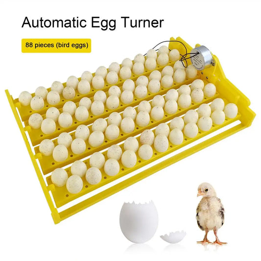 Eggs Incubator Automatic Incubator Hatching Chicken Eggs. Egg Tray Charged Poultry Hatcher Turner Automatic Farm Incubation Tools