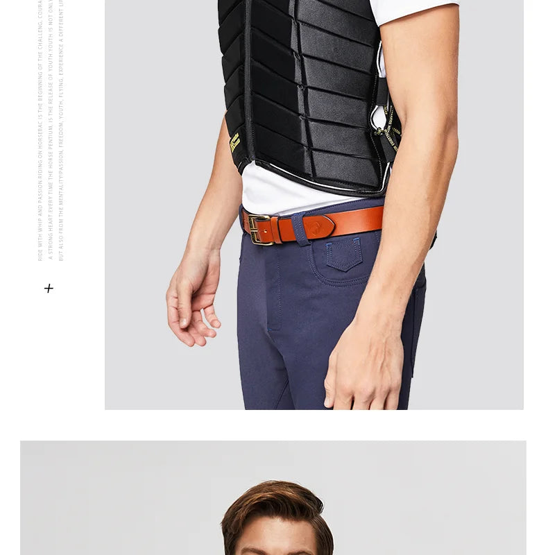 Cavesson Protective vest Thickened equestrian armor Equestrian riding safety body protector horse riding vest equestrian body armor