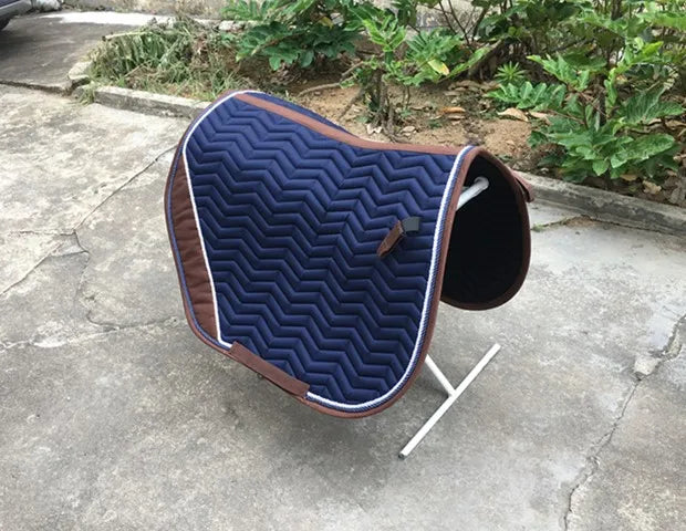Cotton Composite Saddle Horse Saddle Pad   Blue  Saddle Pads For Horse