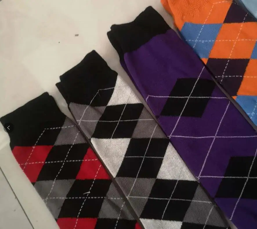 Special equestrian socks men and women Knight long socks random delivery blue series Knight long socks