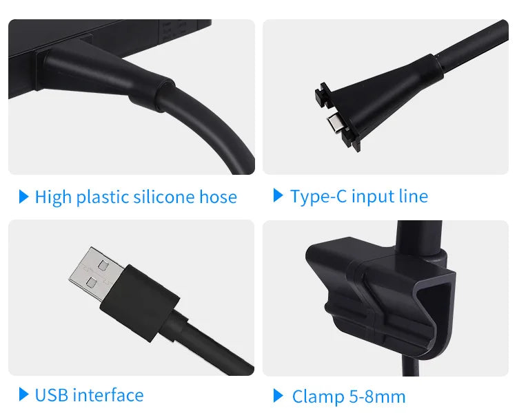 WEEK AQUA USB aquarium light Plant Grow Full spectrum LED Ecology Micro landscape light Nano aquarium light