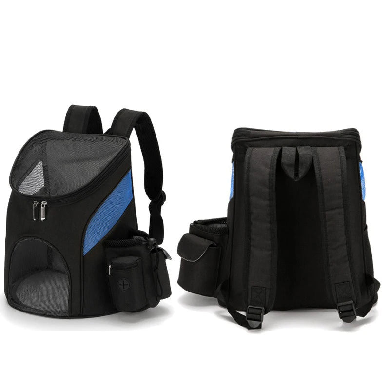 New Portable mesh Dog Bag Breathable Dog Backpack Foldable Large Capacity Cat Carrying Bag Portable Outdoor Travel Pet Carrier