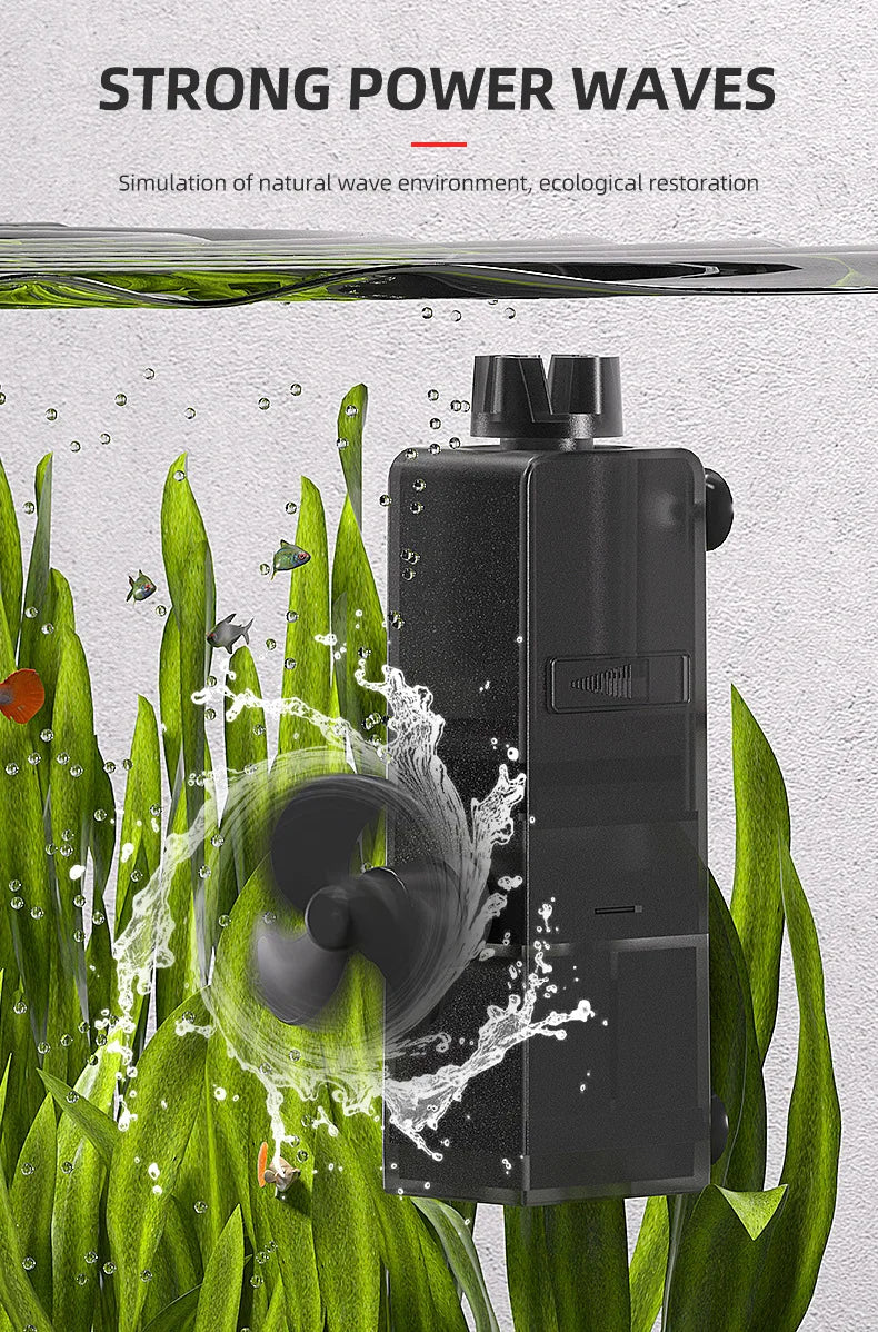 USB fish tank low water filter Aquarium Turtle tank Filter circulation Filtration oxygenation Small fountain