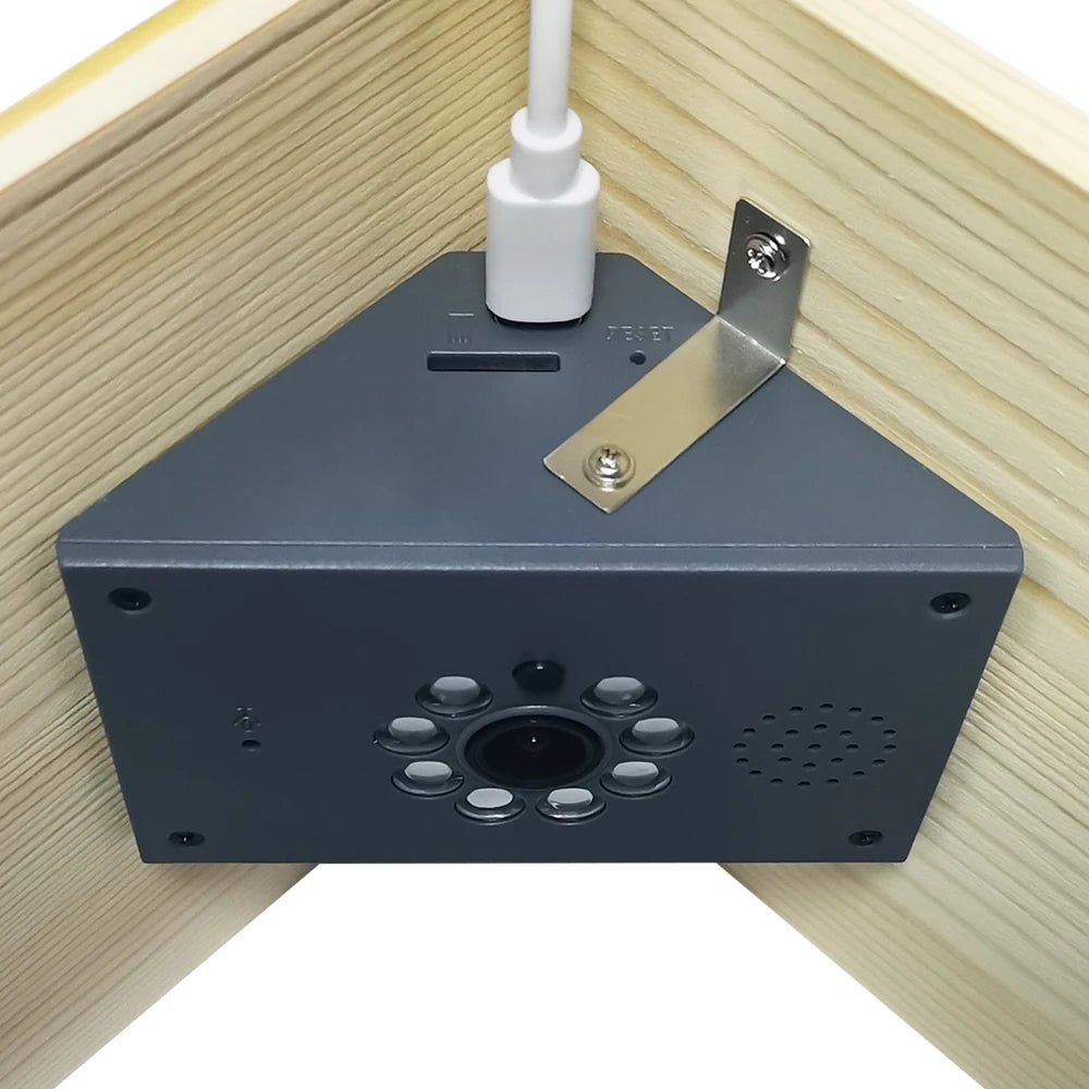 Tuya Smart Life WiFi HD Camera for Bird House Wireless APP Remote Live View Night Vision Plug-in Power Easy Install DIY Gift