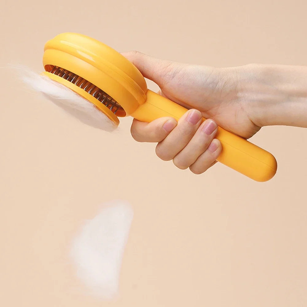Cat Comb Cat Brush Pet Hair Removal Brush Pet Grooming Brush for Cats Dogs Pets Hair Remover Massages Puppy Kitten Accessories