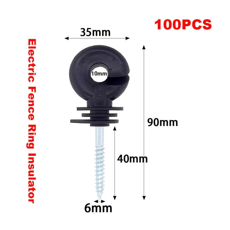 5KM Electric Shepherd for Cattle Animals Farm Electric Shepherd Energizer Livestock LCD Panel Charger High Voltage Pulse Control