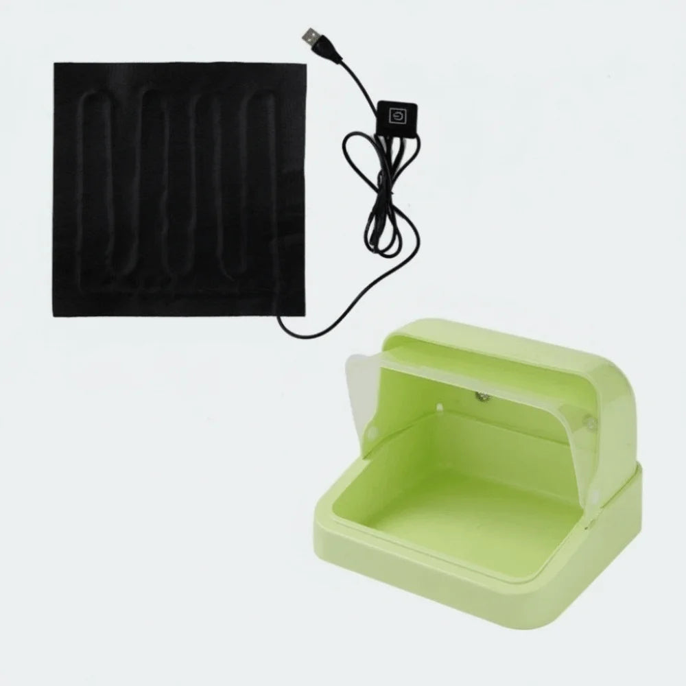 Visual Bird Incubator Adjustable Heat 3-speed Adjustment Chick Brooder Thermostat Controlled Bird Brooding Box Poultry Habitat